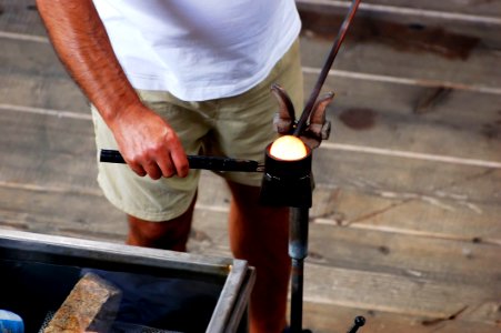 Glass Blower Glass Blowing Craft