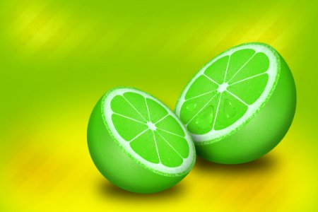 Green Produce Lime Fruit