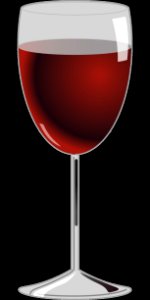 Wine Glass Stemware Glass Red Wine photo