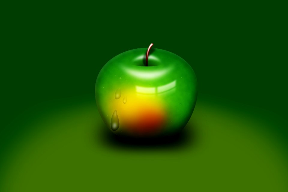 Green Granny Smith Apple Fruit