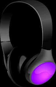 Technology Headphones Audio Equipment Purple photo