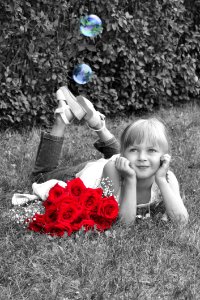 Red Photograph Nature Person