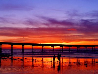 Horizon Sky Afterglow Sunset