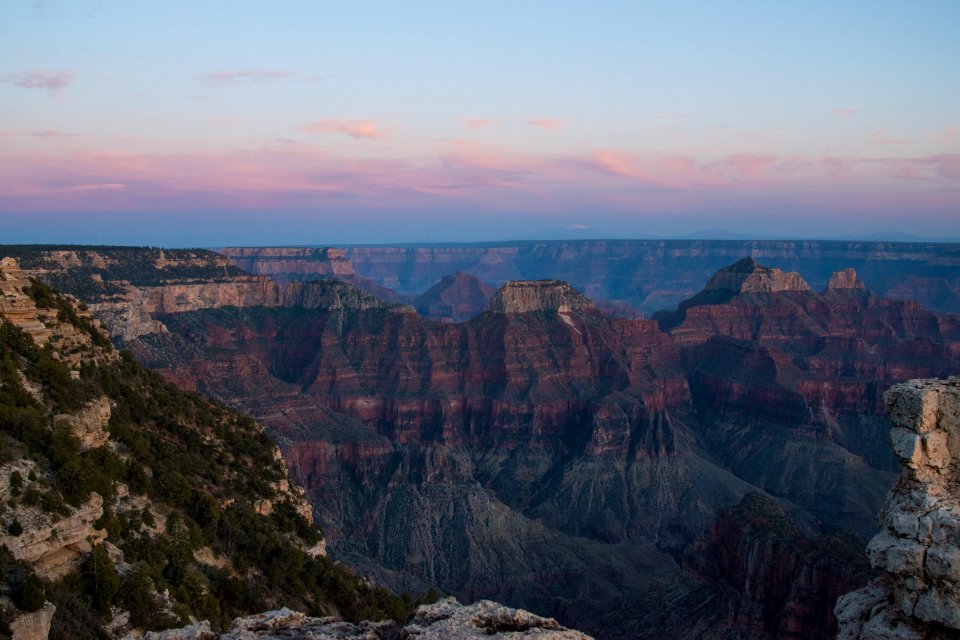 Wide View Of Canyons During Daytime