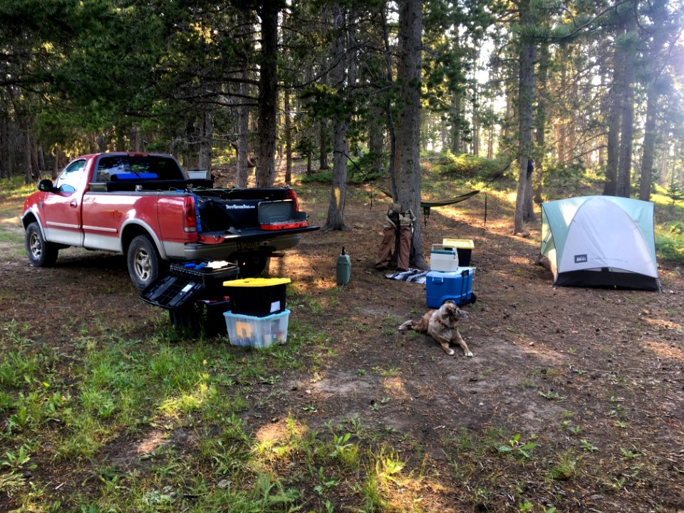 Set Up For Camping