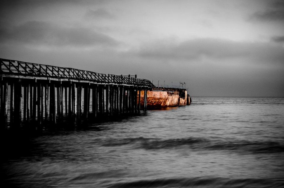 Sea Pier Sky Body Of Water