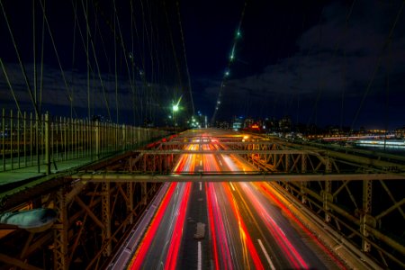 Highway At Night photo