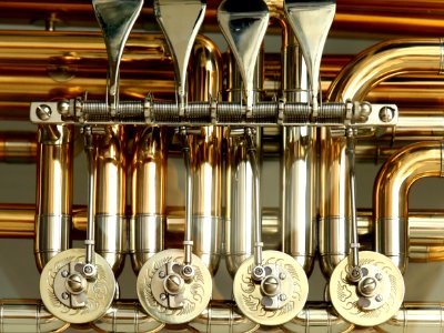 Silver Gold Musical Instrument