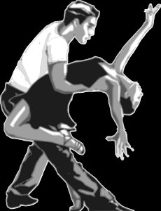 Black And White Joint Muscle Dancer