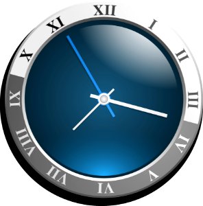 Blue Clock Product Design Product