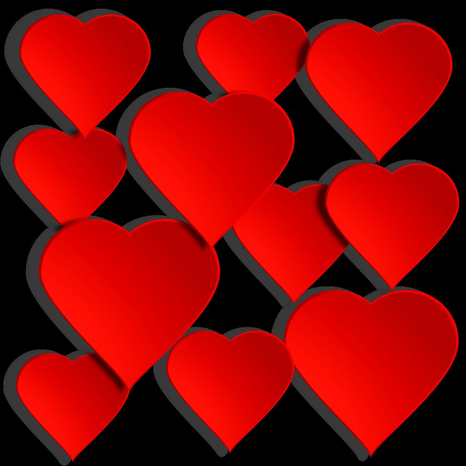 Red Valentines Day Love Heart