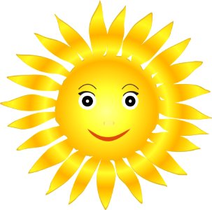 Yellow Smile Emoticon Flower