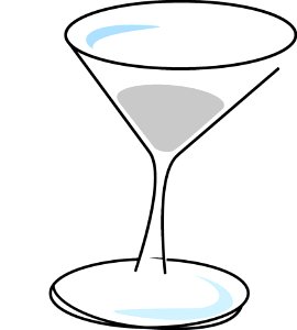 Martini Glass Tableware Drinkware Champagne Stemware