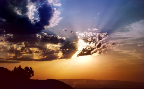 Sunset With Clouds