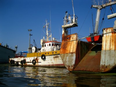Iranian Ships In Anzali Port