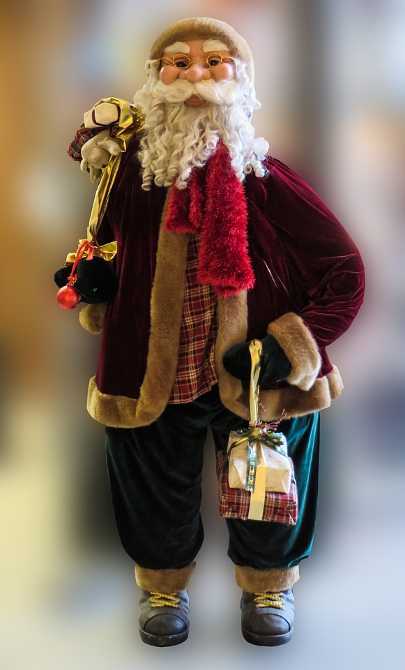 Santa claus christmas christmas market