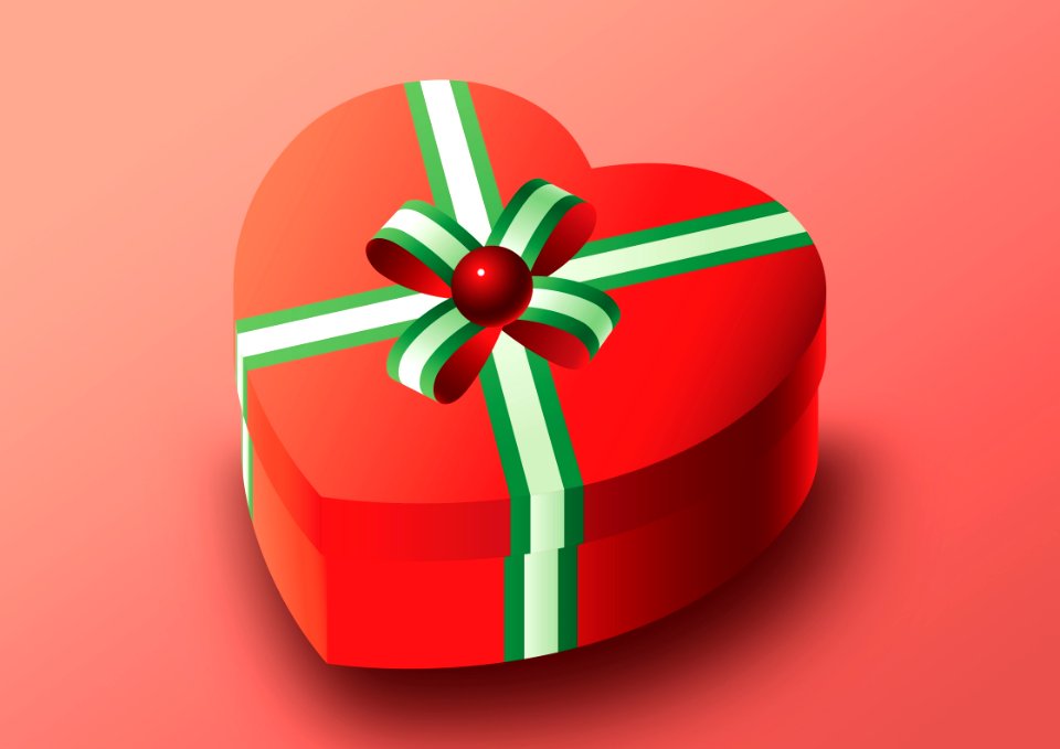 Red Gift Product Ribbon