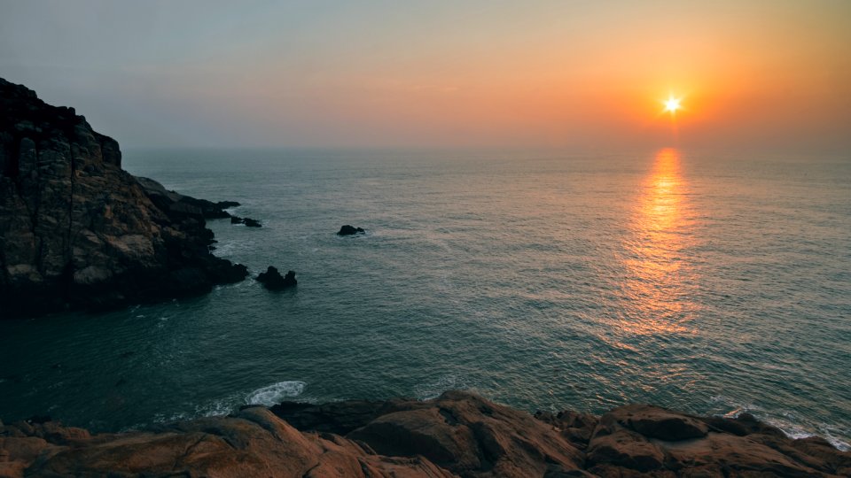 Sunrise At Sea photo