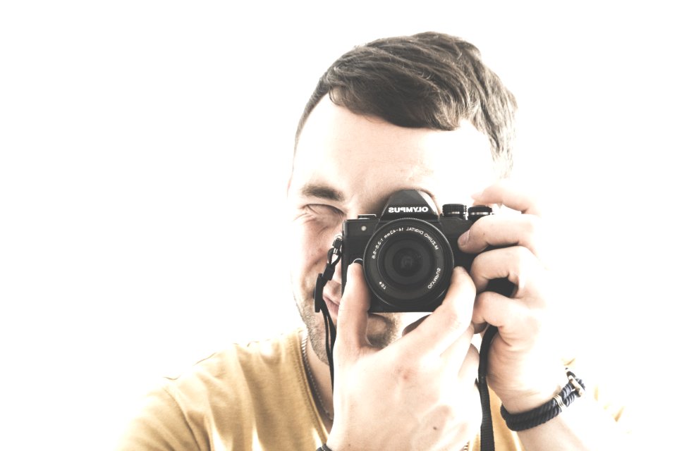 Photographer Isolated