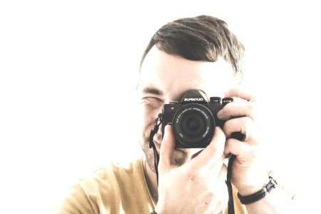 Photographer Isolated