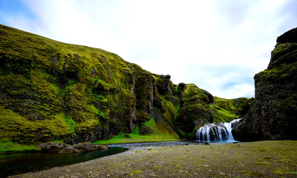 Waterfall And River