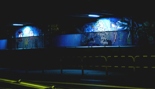 Street Light S And Graffiti photo