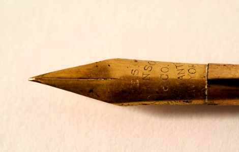 Brass Metal Quill