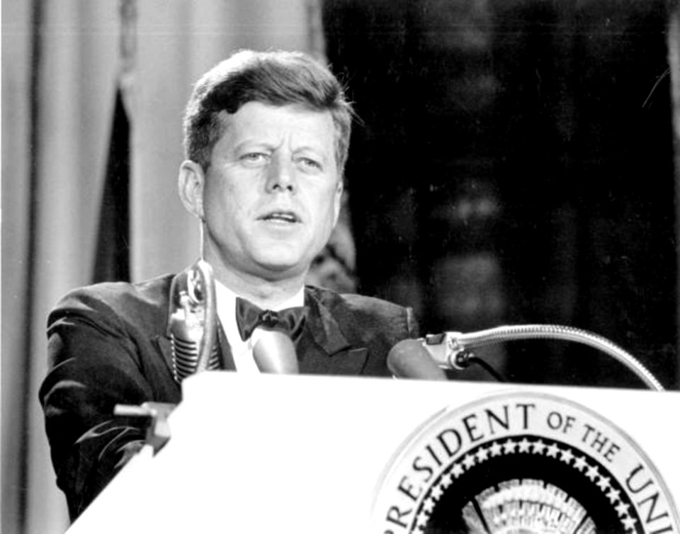 President John F Kennedy
