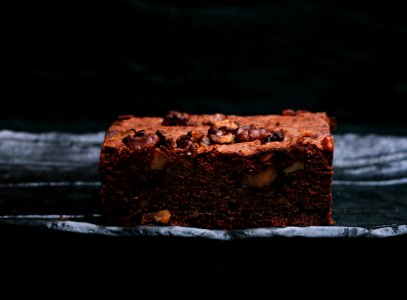 Brownie With Nuts photo