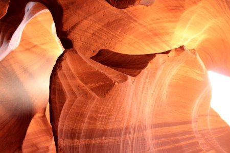 Red Sandstone Shaped By Erosion