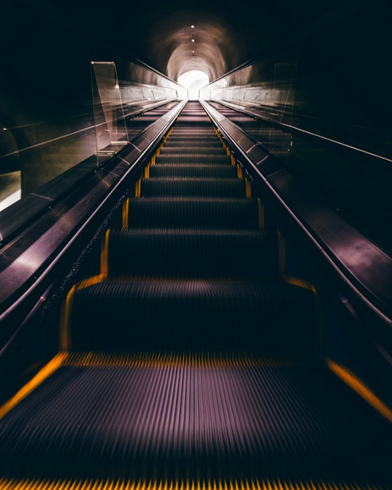 Subway Escalator photo