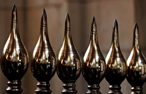 Brass Fence Posts