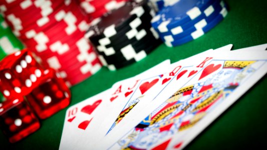 Flush Hand On Table