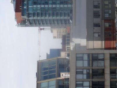 Distant Construction Cranes On Torontos Skyline 2016 05 11 -b