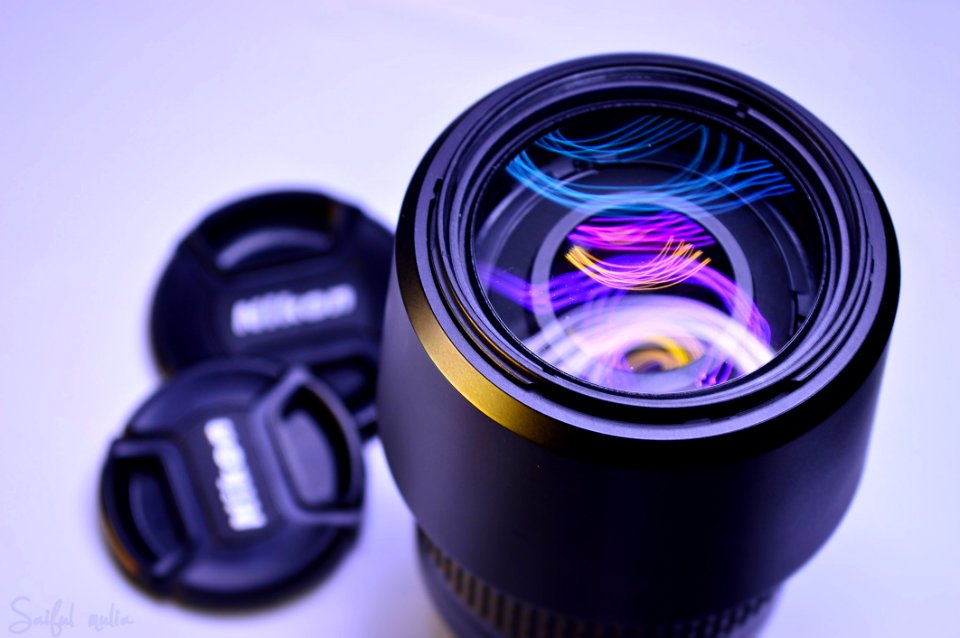 Camera Lens Lens Purple Product