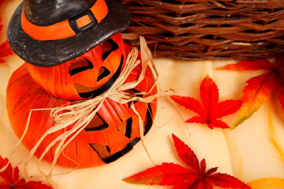 Orange Halloween Decoration
