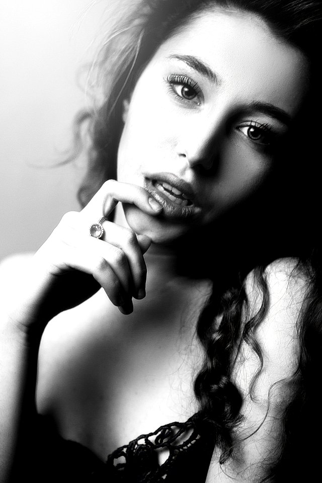 Woman With Sensual Expression