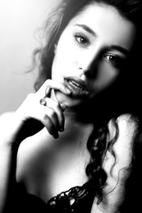 Woman With Sensual Expression photo