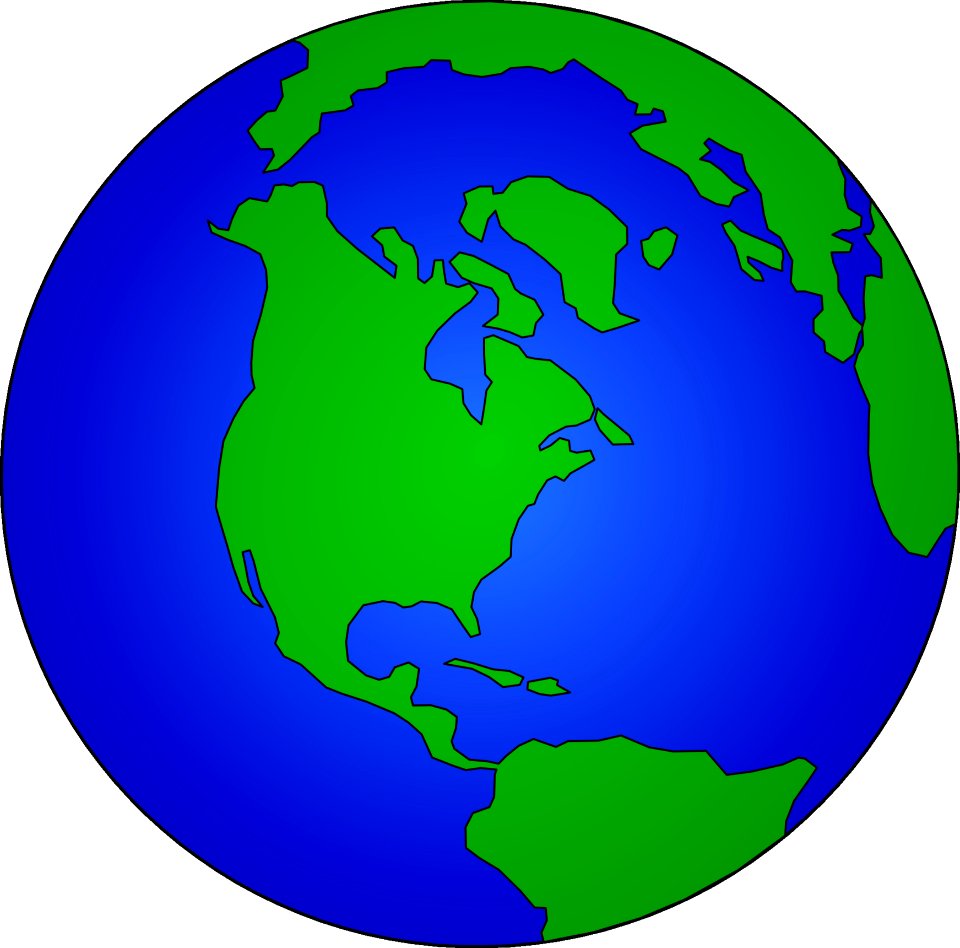 Green Globe Planet Earth