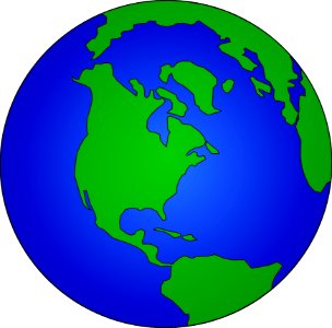 Green Globe Planet Earth