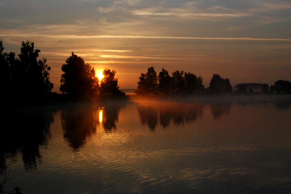 Reflection Sunrise Sky Dawn