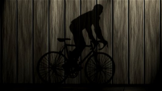 Black Black And White Bicycle Road Bicycle photo