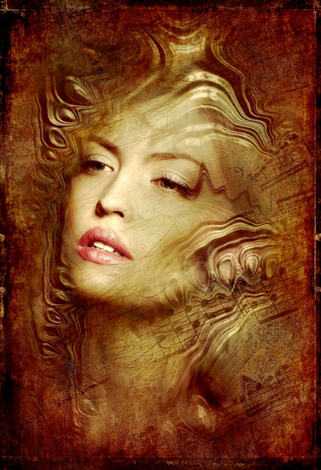 Painting Art Head Portrait