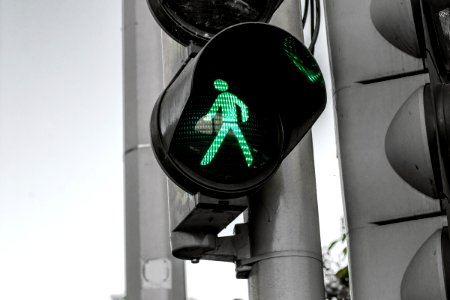 Green Light For Pedestrians photo