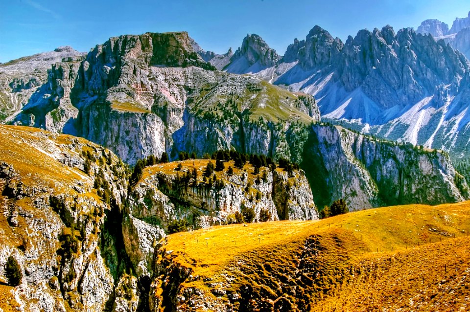 Rocky Hills And Mountains