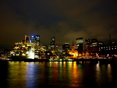 Cityscape Reflection City Skyline photo