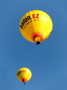 Hot Air Ballooning Hot Air Balloon Yellow Sky