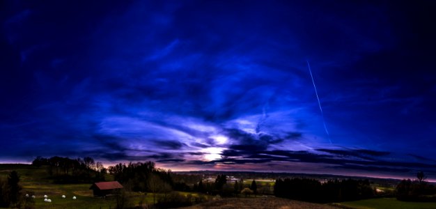 Sky Atmosphere Cloud Horizon