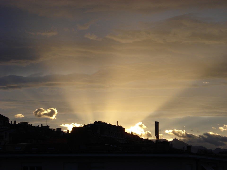 Lausanne switzerland light