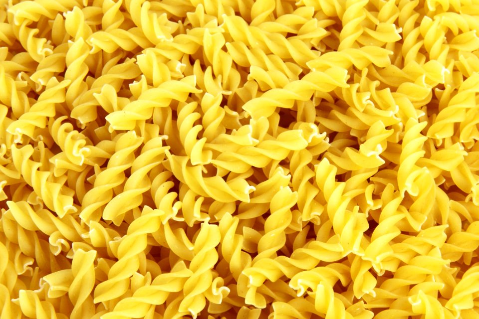 Yellow Al Dente Cuisine Fusilli